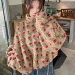 veste d'été en coton à motifs floraux