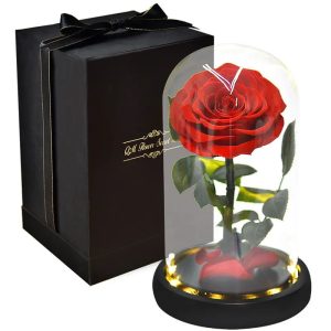 rose eternelle avec packaging