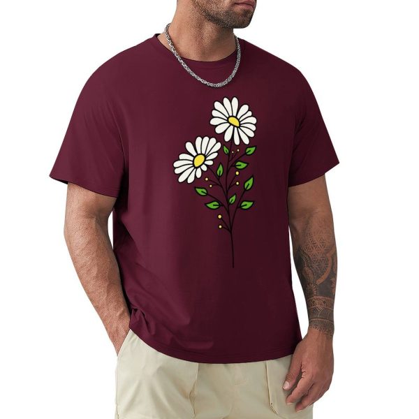 T-Shirt Fleur Premium Marguerite Cartoon