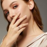 bague en argent design fleur cartoon