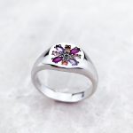 Bague Fleur Bohème (Argent)