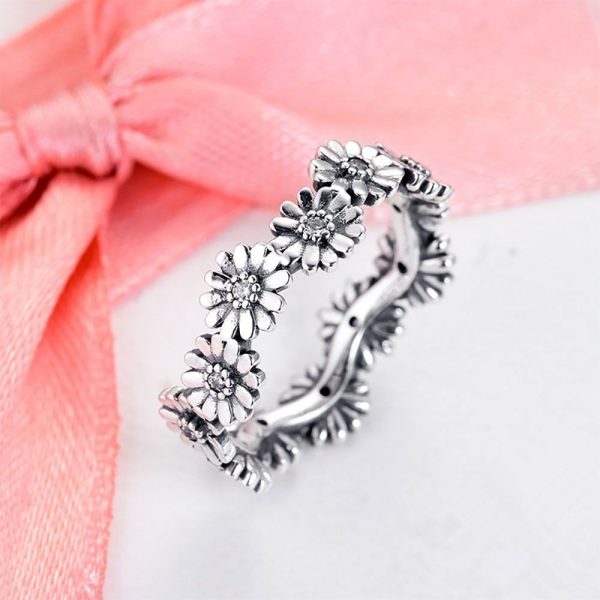 Bague Fleur Classe (Argent)