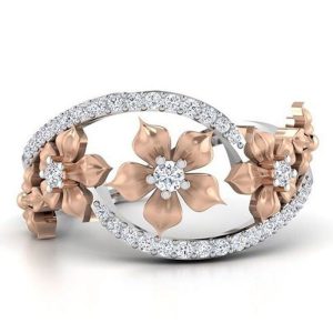 Bague Fleur Elégante (Argent)