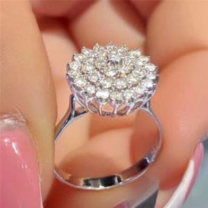 Bague Fleur Esthétique (Zinc)