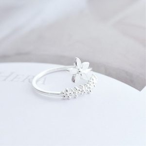Bague Fleur Fraîche (Argent)