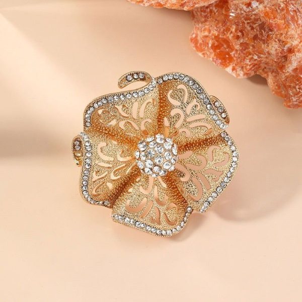 Bague Fleur Luxe (Cuivre)