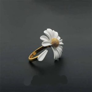 Bague Fleur Marguerite Fashion