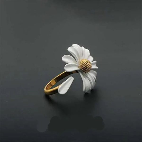 Bague Fleur Marguerite Fashion