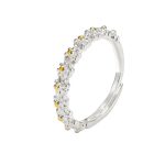 Bague Fleur Marguerite (Zinc)