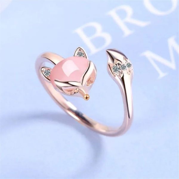 Bague Fleur Rose