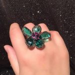 bague fleur pour un look élégant