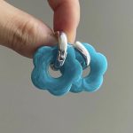 bijoux floraux pour oreilles