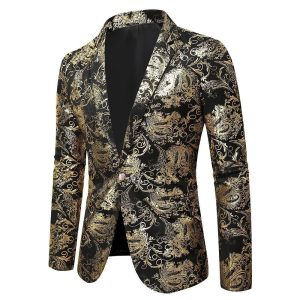 Blazer Fleuri Homme