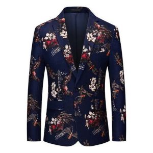 Blazer homme Fleuri