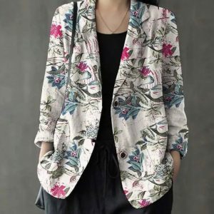 Blazer Imprimé Floral