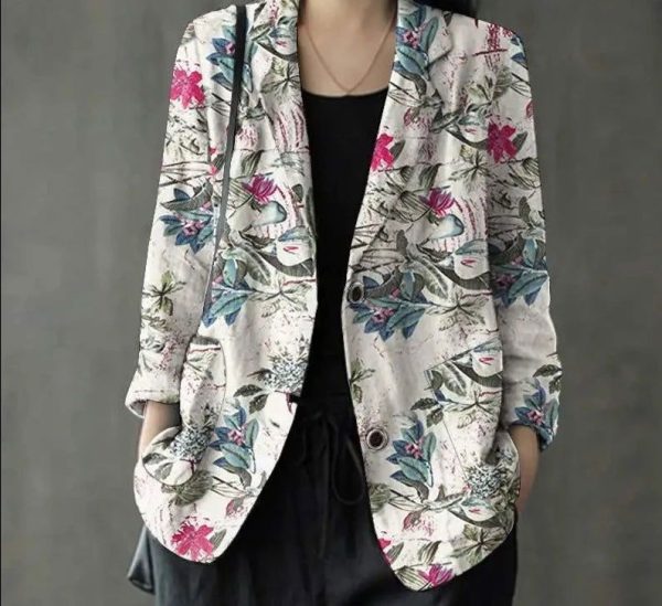 Blazer Imprimé Floral