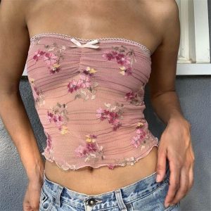 blouse fleuri féerique