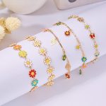 bracelet stylé fleur