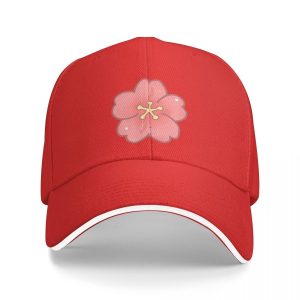 Casquette Fleur D'Oranger Rouge