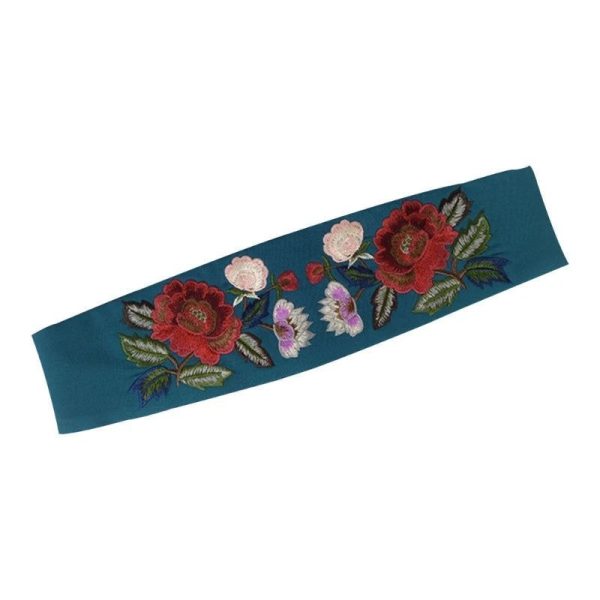 Ceinture Fleur Bleu