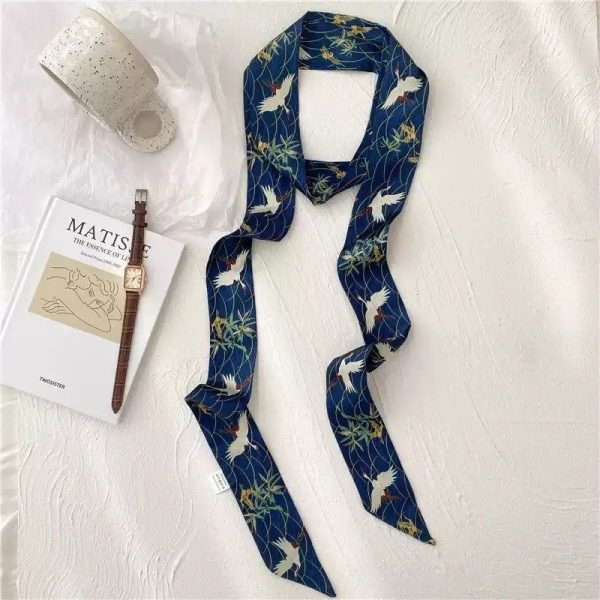ceinture fleur robe bleu