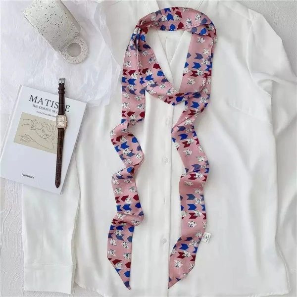 Ceinture Fleur Robe Rose