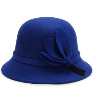 Chapeau Fleurie Bleu