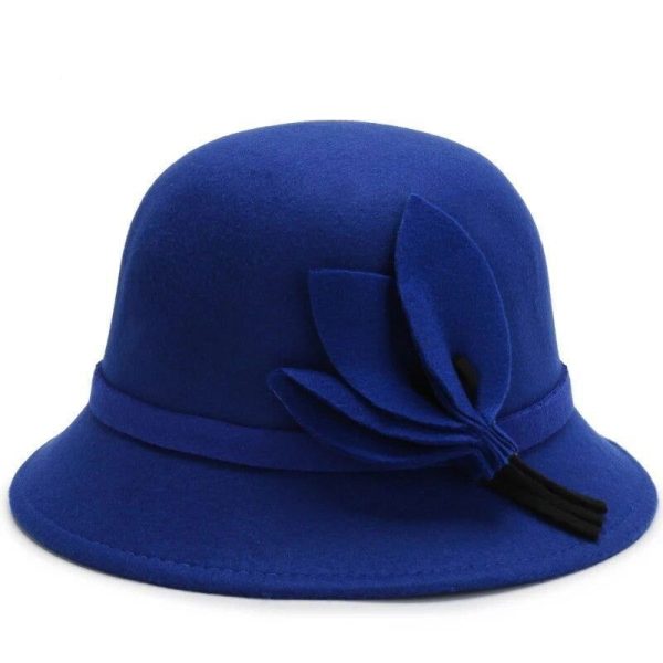 Chapeau Fleurie Bleu