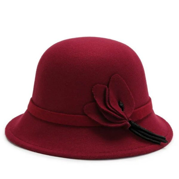 Chapeau Fleurie Rouge Vin
