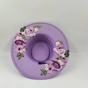Chapeau Fleurie Violet
