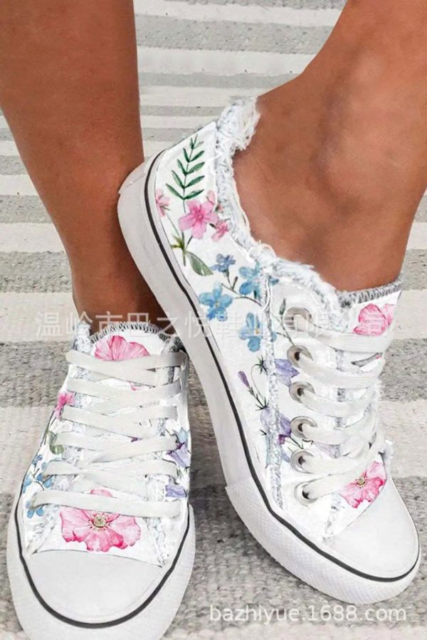 Chaussure Fleurie Eté