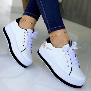 Chaussure Fleurie Guirlande