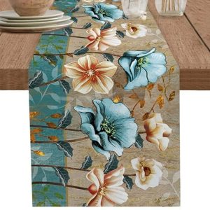 Chemin De Table Fleurs Fraiches