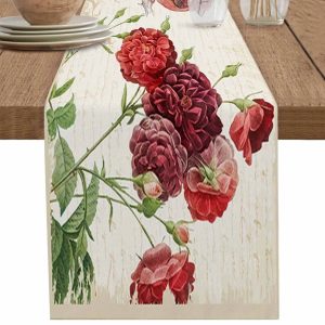 Chemin de Table Rose Réaliste