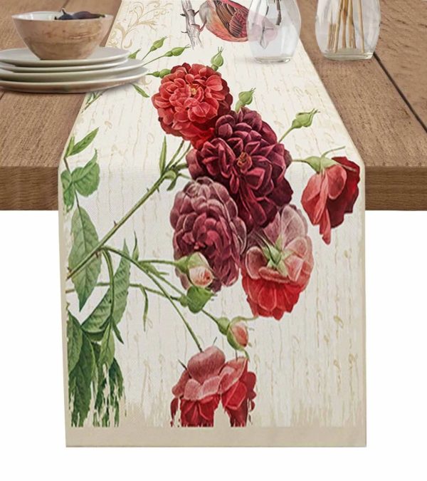 Chemin de Table Rose Réaliste