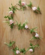 chemin de table romantique en fleur pour mariage