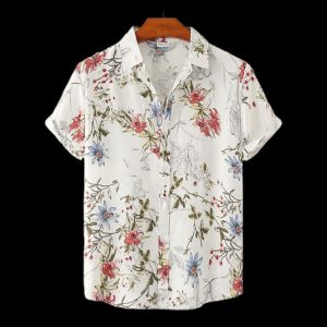 Chemise a Fleur Homme Fleur Epuré