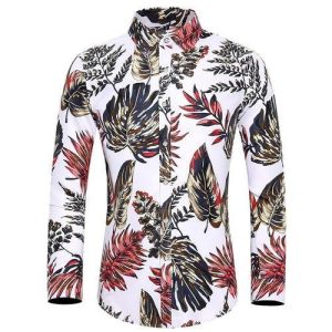Chemise A Fleur Homme Longue Amazonie