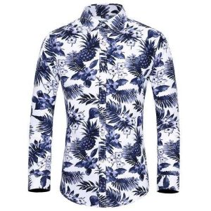 Chemise A Fleur Homme Longue Hawaï