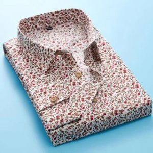 Chemise A Fleur Homme Longue Minimaliste