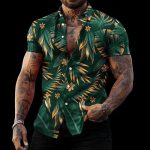 Chemise A Fleur Homme Naturelle