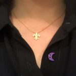 collier en argent fleur de lys