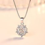 Collier Fleur Minimaliste Epuré