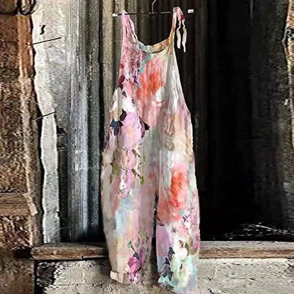 Combinaison Fleurie Abstraite Design