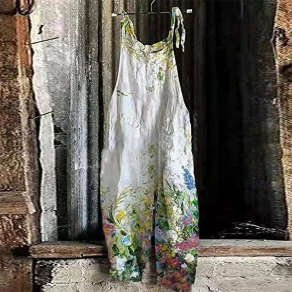 Combinaison Fleurie Jardin Abstrait