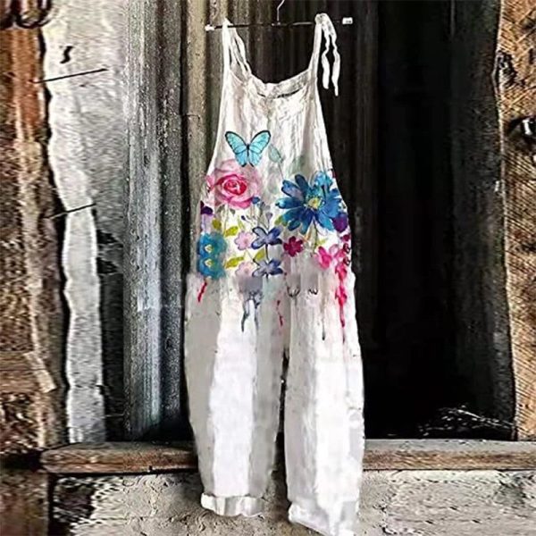 Combinaison Fleurie Papillon