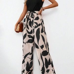Combinaison Fleurie Femme Chic