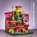 bloc de construction château fleur adulte
