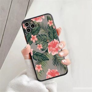 Coque Fleur Feuille De Palmier