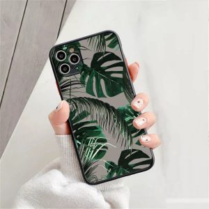Coque Fleur Feuille De Palmier